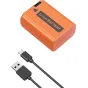 Camera Batteries - SMALLRIG 4965 NP-FW50 USB-C RECHARGEABLE CAMERA BATTERY ORANGE 4965 - quick order from manufacturer