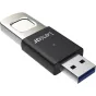 Zibatmiņas - LEXAR JUMPDRIVE FINGERPRINT F35PRO USB 3.2 GEN1, UP TO R300/W350, 256GB LJDF35P256G-RNBNG - быстрый заказ от произв