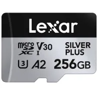 Atmiņas kartes - LEXAR MICROSDXC PROFESSIONAL SILVER PLUS UHS-I/U3/A2/4K R205/W150 (V30) 256GB LMSSIPL256G-BNANG - ātri pasūtīt no ražotājaAtmiņas kartes - LEXAR MICROSDXC PROFESSIONAL SILVER PLUS UHS-I/U3/A2/4K R205/W150 (V30) 256GB LMSSIPL256G-BNANG - ātri pasūtīt no ražotāja