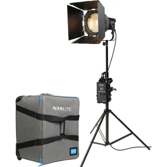 LED Floodlights - NANLITE FORZA 300B II BICOLOR & NANLITE FL-20G KIT IN TROLLY CASE FORZA 300B II KIT-FL - quick order from manufacturer