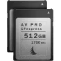 Memory Cards - ANGELBIRD CFEXPRESS AV PRO (MATCH PACK NIKON D6) (R1700) 512GB 2 PACK MP-D6-512CFXX2 - quick order from manufacturer