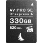 Atmiņas kartes - ANGELBIRD CFEXPRESS TYPE A SE, VPG200, R820/W730 (TYPE A) 330GB AVP330CFXASE - ātri pasūtīt no ražotāja
