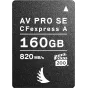 Didelis atminties - ANGELBIRD CFEXPRESS TYPE A SE, VPG200, R820/W730 (TYPE A) 160GB AVP160CFXASE - быстрый заказ от производител