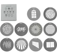 Accessories for studio lights - NANLUX NLMOUNTPROJECTIONATTACHMENTGOBOSET1 AS-GB-A-SET1 - quick order from manufacturerAccessories for studio lights - NANLUX NLMOUNTPROJECTIONATTACHMENTGOBOSET1 AS-GB-A-SET1 - quick order from manufacturer