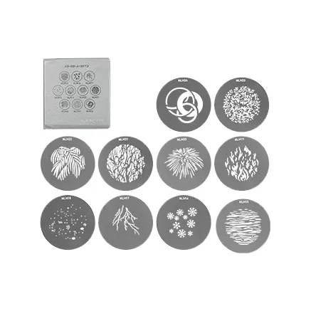 NANLUX NL MOUNT PROJECTION ATTACHMENT GOBO SET2 AS-GB-A-SET2