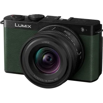 Mirrorless Cameras - PANASONIC LUMIX S9 DARK OLIVE 18-40MM F/4.5-6.3 DC-S9NE-G - quick order from manufacturer
