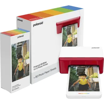 Printeri un piederumi - POLAROID HI-PRINT 4X6 PHOTO PRINTER WHITE E-BOX 6553 - ātri pasūtīt no ražotāja