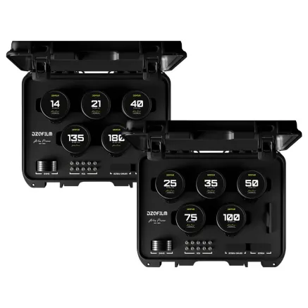 DZOFILM Arles Prime 10-Lens Kit for PL (14/21/25/35/40/50/75/100/135/180mm)