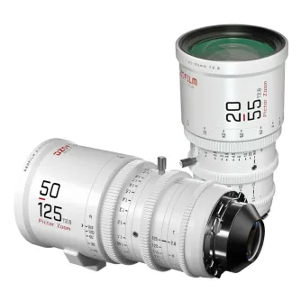 CINEMA Video Lenses - DZOFILM Pictor Zoom 2-Lens Kit (50-125/20-55 T2.8) White - quick order from manufacturer