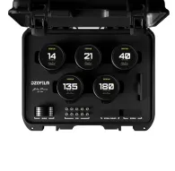 CINEMA Video Lenses - DZOFILM Arles 5-Lens Kit for PL (14/21/40/135/180mm) - quick order from manufacturerCINEMA Video Lenses - DZOFILM Arles 5-Lens Kit for PL (14/21/40/135/180mm) - quick order from manufacturer