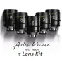 CINEMA Video Lenses - DZOFILM Arles 5-Lens Kit for PL (25/35/50/75/100mm T1.4) - quick order from manufacturer