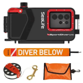 Zemūdens foto - Sealife SeaLife SportDiver Ultra Underwater Mares Bojen Reel Kit (SL405-UR-MAR) - ātri pasūtīt no ražotāja