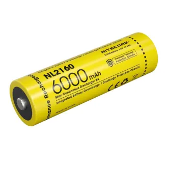 Baterijas, akumulatori un lādētāji - Nitecore NL2160 (6000mAh) 21700 NL2160 - быстрый заказ от производителя