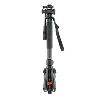 Tripod Accessories - 3 Legged Thing Legends Alana 2.0 Darkness/Matte Black Monopod Kit w/DOCZ2 Foot Stabilizer & AH Trinity Darkness/Matte Black A... - quick order from manufacturer