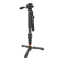 Statīvu aksesuāri - 3 Legged Thing Legends Alana 2.0 Darkness/Matte Black Monopod Kit w/DOCZ2 Foot Stabilizer & AH Trinity Darkness/Matte Black A... - ātri pasūtīt no ražotāja