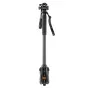 Tripod Accessories - 3 Legged Thing Legends Lance 2.0 Monopod Kit w/ DOCZ2 Foot Stabilizer & AH Trinity Darkness/Matte Black LANCESKDARK - quick order from manufacturer