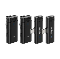 Wireless Lavalier Microphones - Ulanzi HM2301 Dual Transmitter Multi Device Wireless Microphone Ulanzi A005 - quick order from manufacturerWireless Lavalier Microphones - Ulanzi HM2301 Dual Transmitter Multi Device Wireless Microphone Ulanzi A005 - quick order from manufacturer
