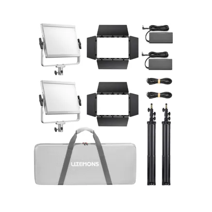 Godox Litemons LP600Bi Bi color LED Light Panel 2 light kit LP600Bi K2