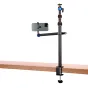 Tripod Accessories - 3 Legged Thing Camera Desk Mount Stand CDMS 1A Black / Blue CDMS 1A - quick order from manufacturer