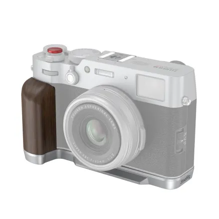 SmallRig 4804 Wooden L Shape Grip for FUJIFILM X100VI / X100V (Silver)