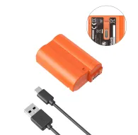 Camera Batteries - SmallRig 4966 EN-EL15c USB-C Rechargeable Camera Battery (Orange) 4966 - quick order from manufacturerCamera Batteries - SmallRig 4966 EN-EL15c USB-C Rechargeable Camera Battery (Orange) 4966 - quick order from manufacturer