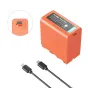 Батареи для камер - SmallRig 4972 NP F970 USB C Rechargeable Camera Battery (Orange) - быстрый заказ от производителя