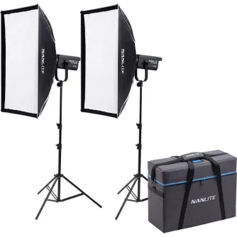 Monolight Style - NANLITE FS-300B BI-COLOUR 2 LIGHT KIT WITH STAND FS-300B 2KIT-S-LS-1 - buy today in Master Foto store and with delivery Best choise selected by experts