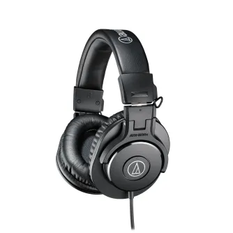 Discontinued - AUDIO-TECHNICA Professional Monitor Headphones ATH-M30X, BLACK