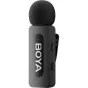 Беспроводной микрофон Boya BY-V10 V2 с USB-C портом и ветрозащитой для чистой записи звука
