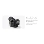 K&F Concept NP-FZ100 compatible battery grip for Sony A7 series cameras, side view showcasing the rear control panel and touchscreen display