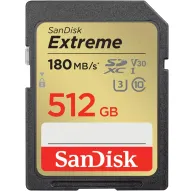 Memory Cards - Sandisk memory card SDXC 512GB Extreme SDSDXVV-512G-GNCIN - quick order from manufacturerMemory Cards - Sandisk memory card SDXC 512GB Extreme SDSDXVV-512G-GNCIN - quick order from manufacturer