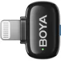 Bezvadu piespraužamie mikrofoni - Boya wireless microphone mini-15 Lightning, black BOYA mini-15 - ātri pasūtīt no ražotāja