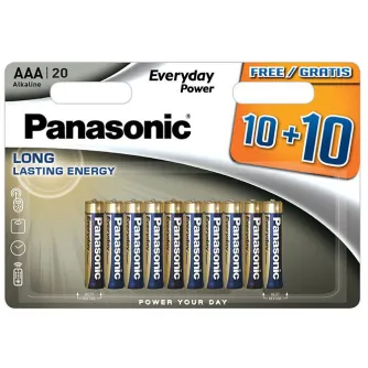 New products - Panasonic Batteries Panasonic Everyday Power battery LR03EPS/20BW (10+10) LR03EPS/20BW 10+10F - quick order from manufacturer