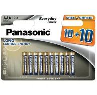 New products - Panasonic Batteries Panasonic Everyday Power battery LR03EPS/20BW (10+10) LR03EPS/20BW 10+10F - quick order from manufacturerNew products - Panasonic Batteries Panasonic Everyday Power battery LR03EPS/20BW (10+10) LR03EPS/20BW 10+10F - quick order from manufacturer