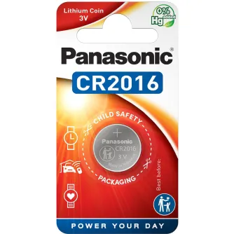 Sortimenta jaunumi - Panasonic Batteries Panasonic baterija CR2016/1B CR-2016EL/1BP - ātri pasūtīt no ražotāja