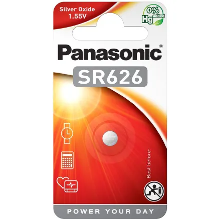 Panasonic Batteries Panasonic baterija SR626SW/1B SR-626EL/1BP