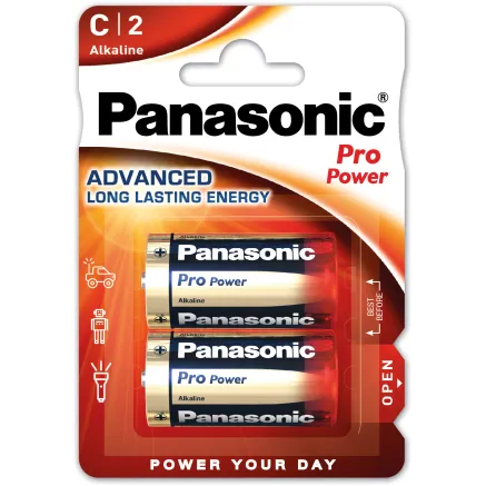 Panasonic Batteries Panasonic Pro Power baterija LR14PPG/2B LR14PPG/2BP