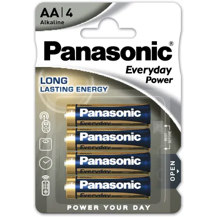 Panasonic Batteries Panasonic Everyday Power battery LR6EPS/4B LR6EPS/4BP