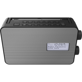 New products - Panasonic radio RF-D30BT, black RF-D30BTEG-K - quick order from manufacturer