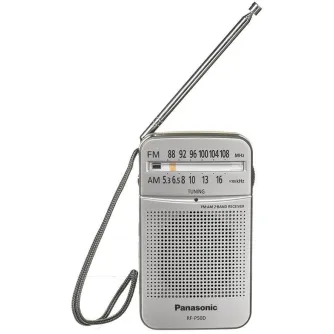 New products - Panasonic radio RF-P50D, silver RF-P50DEG-S - quick order from manufacturer