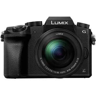 New products - Panasonic Lumix DMC-G7 + 12-60mm Kit, black DMC-G7MEG-K - quick order from manufacturer