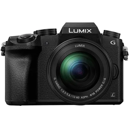 Panasonic Lumix DMC-G7 + 12-60mm Kit, black DMC-G7MEG-K