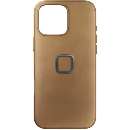 Peak Design case Apple iPhone 16 Pro Max Mobile Everyday Clarino Case, tan M-MC-BV-BR-1