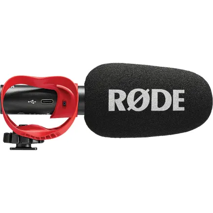 RODE VideoMic GO II-H Helix ultrakompakts analogais/USB kameru montējamais 