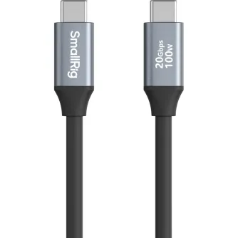 Datu Kabeļi - SmallRig USB-C (Straight) to USB-C (Straight) Data Cable (60cm / 23.6in) 4789 - ātri pasūtīt no ražotāja