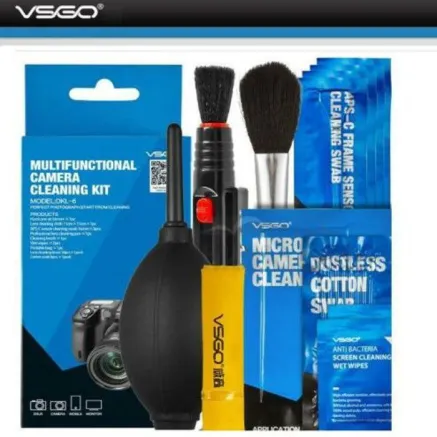 VSGO Multifunctional Camera Cleaning Kit DKL 6