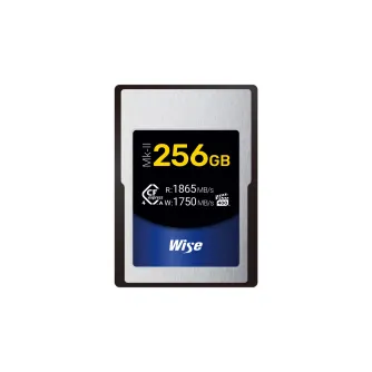 Memory Cards - Wise 256GB CFexpress 4.0 Type A Mk-II Memory Card 1750 MB/s CFX4 A256M2 - quick order from manufacturer