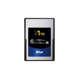 Atmiņas kartes - Wise 1TB CFexpress 4.0 Type A Mk-II Memory Card 1750 MB/s CFX4 A1024M2 - ātri pasūtīt no ražotāja