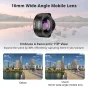 For smartphones - Ulanzi CL-005 16mm Wide-Angle Mobile Lens F008 - quick order from manufacturer