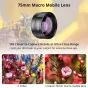 For smartphones - Ulanzi CL-003 75mm Macro Mobile lens F009 - quick order from manufacturer